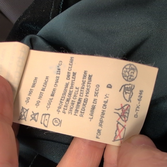 Giorgio Armani Le Collezioni Pine Green Luxurious Velvet Holiday Maxi Dress 6 - Picture 12 of 13